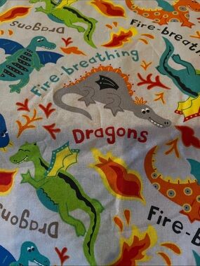 Fabric new Dragons Gray 1 yard x 44” wide cotton